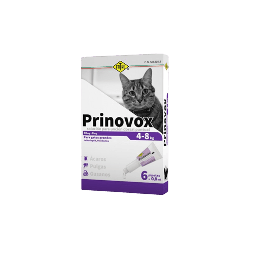 Prinovox Gatos - Tu Antiparasitario Veterinario