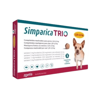 Simparica Trio Perros - Tu Antiparasitario Veterinario