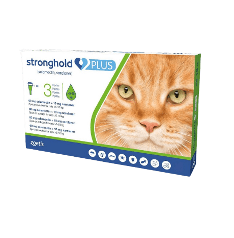 Stronghold Plus Pipetas para Gatos - Tu Antiparasitario Veterinario