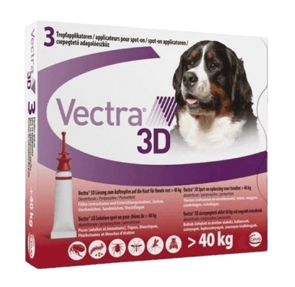 Vectra 3D Pipetas Antiparasitarias para Perro - Tu Antiparasitario Veterinario