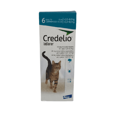 Credelio Gatos Pastillas Antiparasitarias - Tu Antiparasitario Veterinario