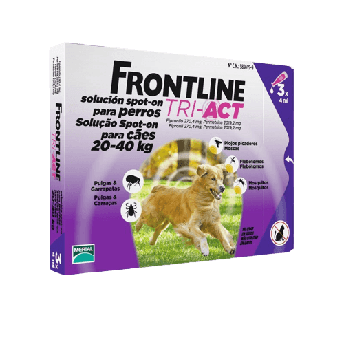 Frontline TRI-ACT Perros - Tu Antiparasitario Veterinario