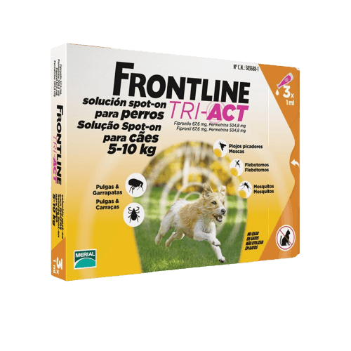 Frontline TRI-ACT Perros - Tu Antiparasitario Veterinario