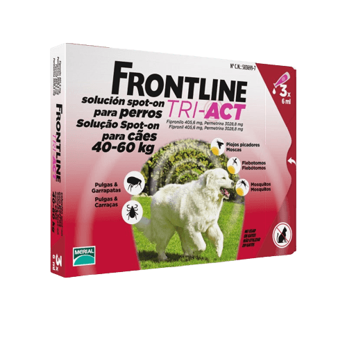 Frontline TRI-ACT Perros - Tu Antiparasitario Veterinario