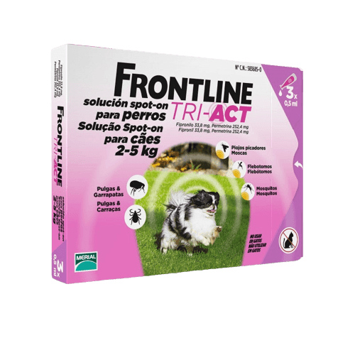 Frontline TRI-ACT Perros - Tu Antiparasitario Veterinario