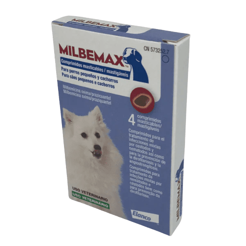 Milbemax Perros Pequeños - Tu Antiparasitario Veterinario