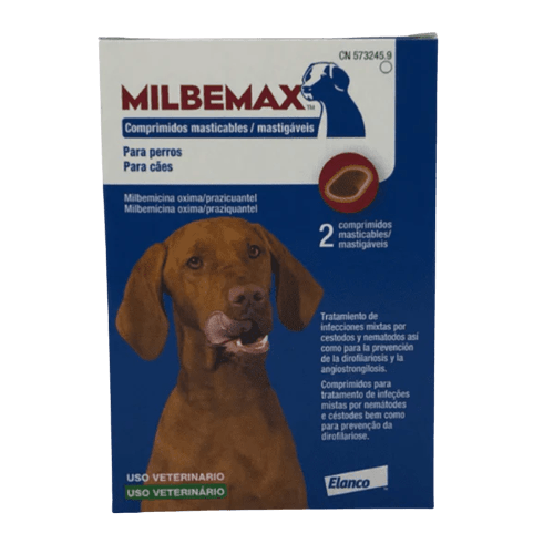 Milbemax Perros Grandes - Tu Antiparasitario Veterinario