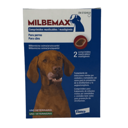 Milbemax Perros Grandes - Tu Antiparasitario Veterinario