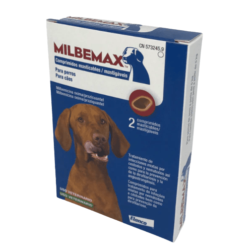 Milbemax Perros Grandes - Tu Antiparasitario Veterinario