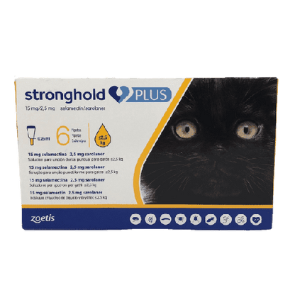 Stronghold Plus Pipetas para Gatos - Tu Antiparasitario Veterinario