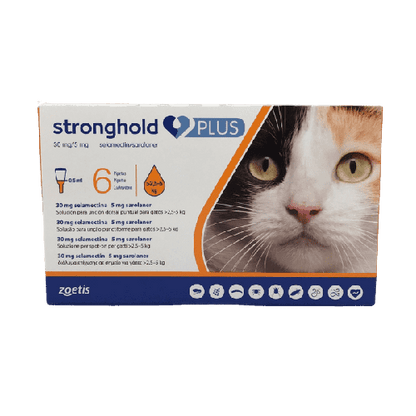 Stronghold Plus Pipetas para Gatos - Tu Antiparasitario Veterinario