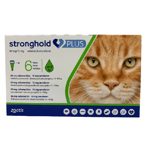 Stronghold Plus Pipetas para Gatos - Tu Antiparasitario Veterinario