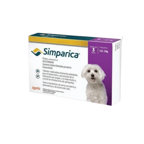 Simparica Perros - Tu Antiparasitario Veterinario