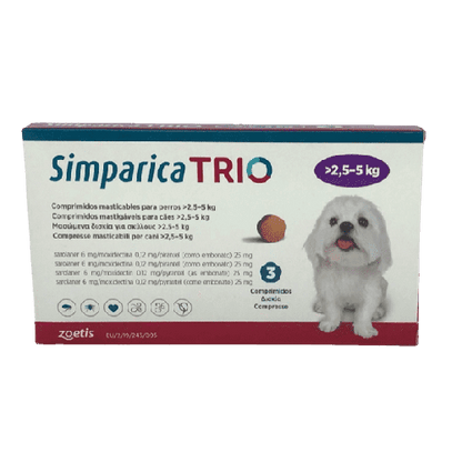 Simparica Trio Perros - Tu Antiparasitario Veterinario