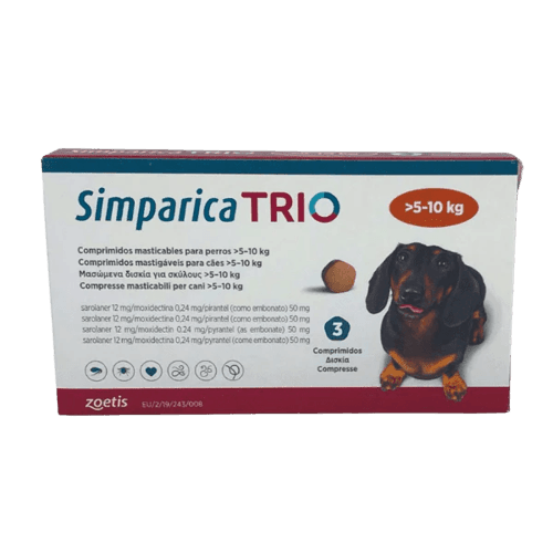 Simparica Trio Perros - Tu Antiparasitario Veterinario