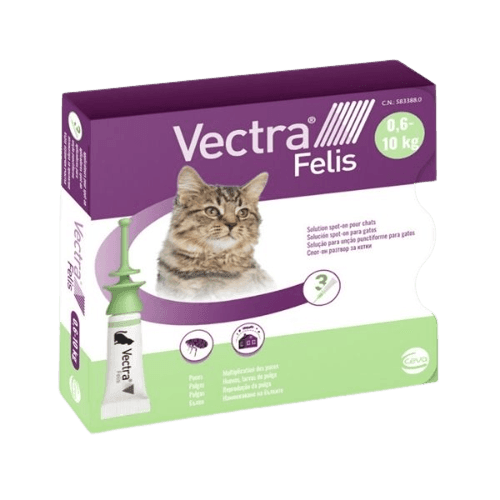 Vectra Felis Pipetas Antiparasitarias para Gatos - Tu Antiparasitario Veterinario